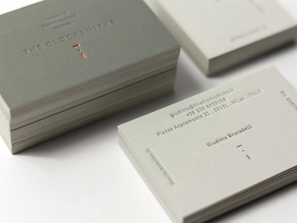 The Clocksmiths - Business Cards