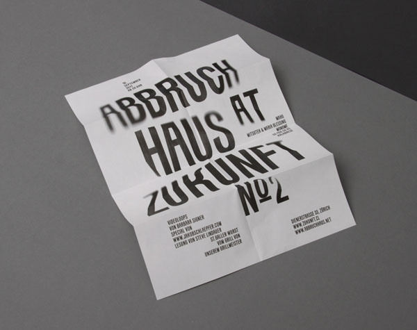 Abbruchhaus Zukunft - Party Flyer Design by Kasper-Florio