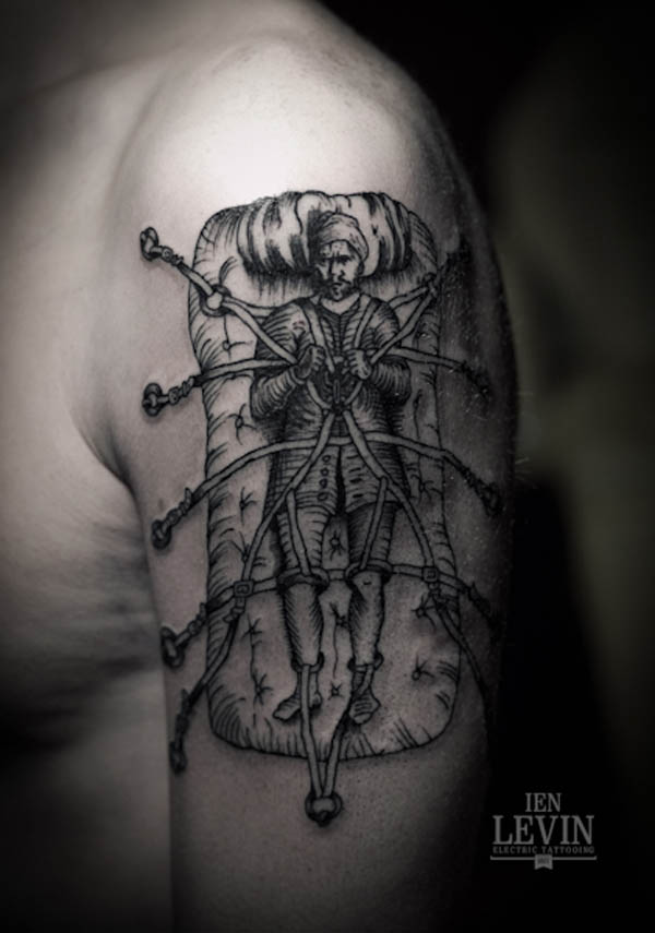 Artistic Tattoo Design by Ien Levin