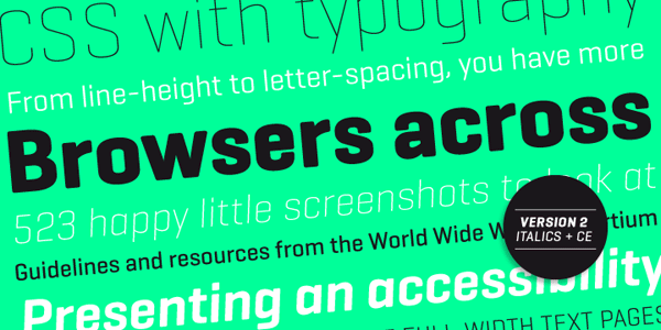 Geogrotesque - Regular and Italics - Type Family by Emtype Foundry