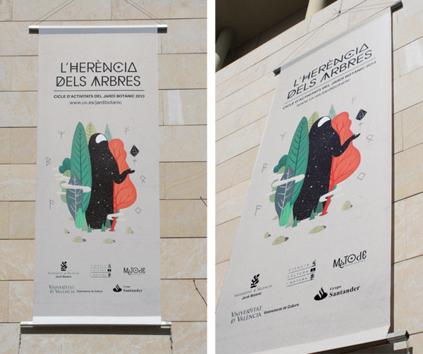 Jardí Botànic de València 2013 - Graphic Design by Casmic Lab