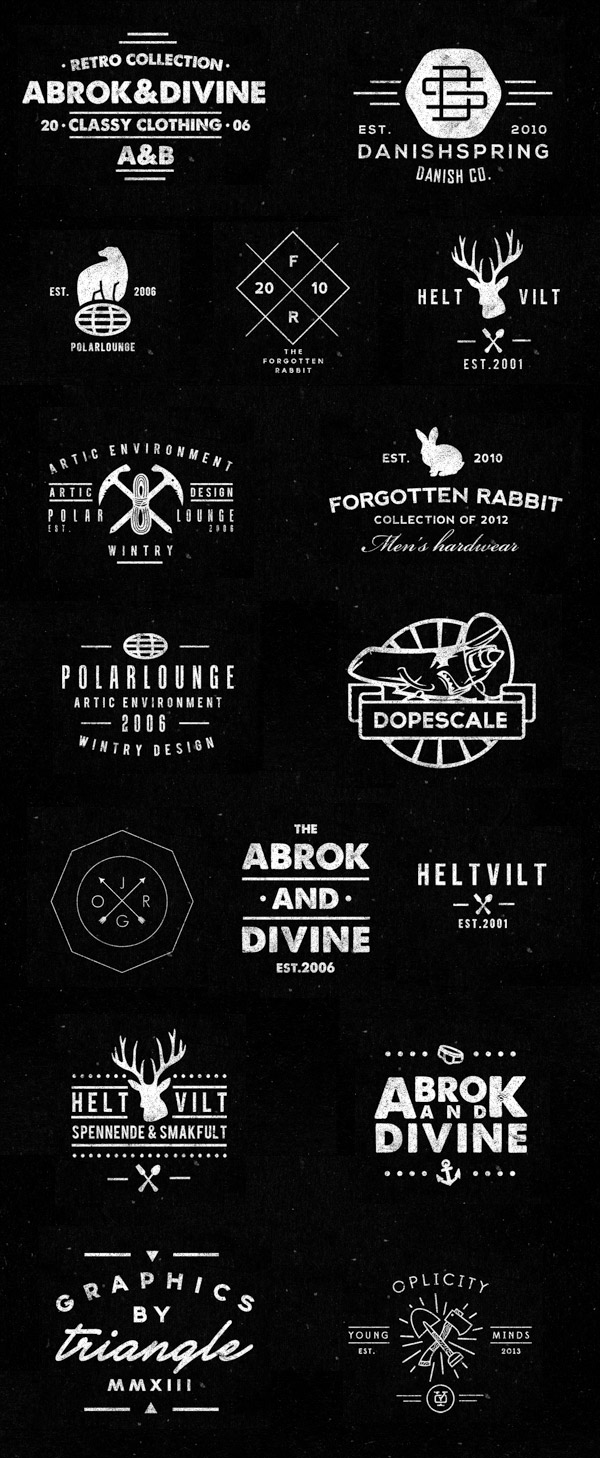 Logo Designs by Jørgen Grotdal