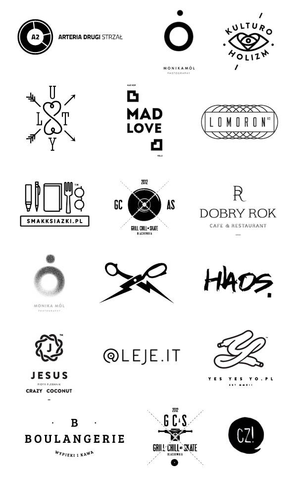 Logos and Logotypes by Cezary Łopaciński