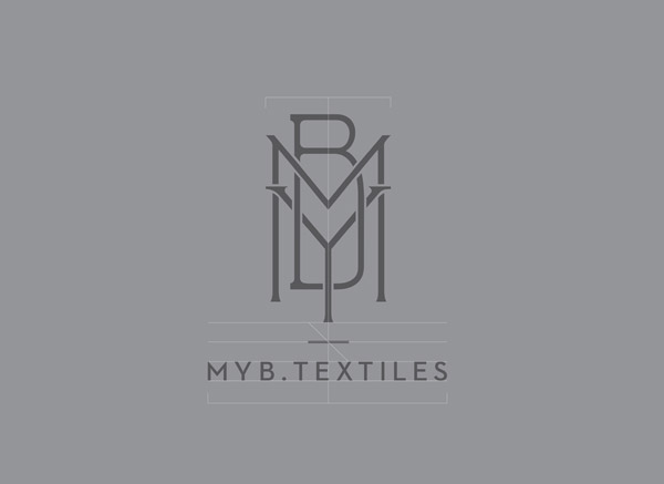 MYB Textiles Logo Design by Graphical House