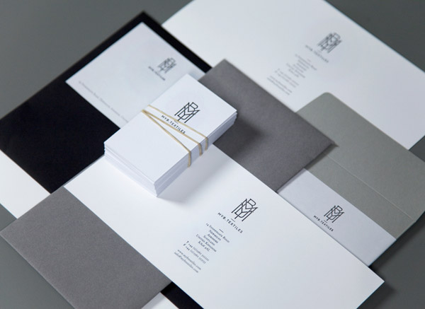 MYB Textiles Stationery Design by Graphical House