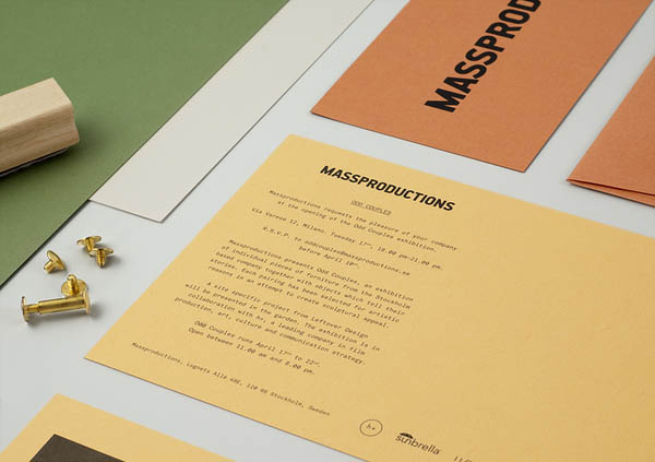 Massproductions - Stationery by BrittonBritton