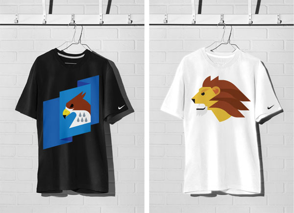 NIKE Animal Tees by Always With Honor