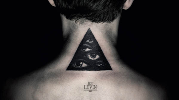 Neck Tattoo Design by Ien Levin