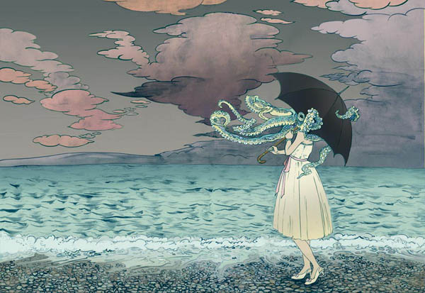 Octpus - Illustration by Siyu Chen