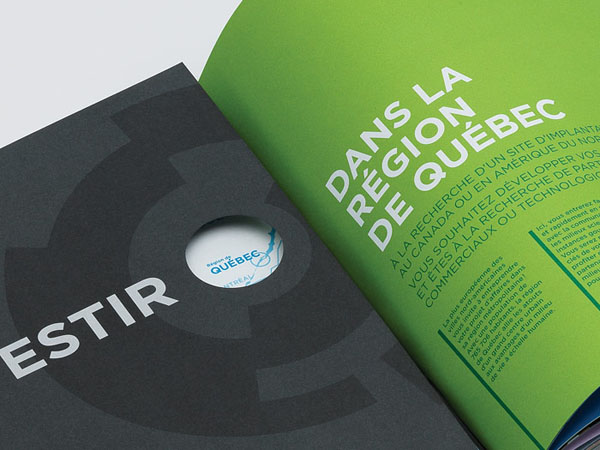 Québec International - Investors Brochure - Print Design by lg2boutique