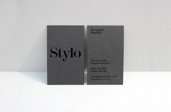 Stylo - Embossing Effect Business Card