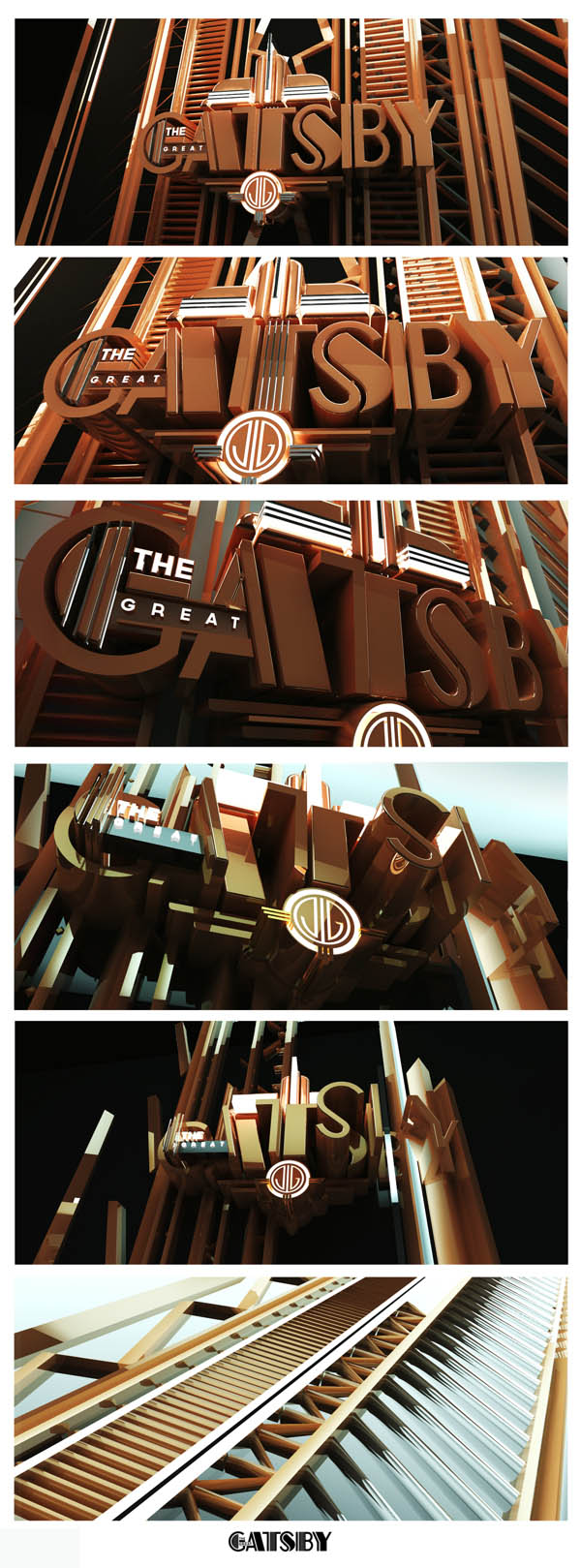The Great Gatsby  - 3D Opening Sequence