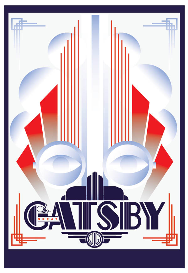 The Great Gatsby  - Movie Poster Design by Like Minded Studio