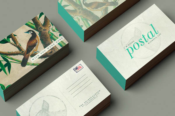 The Secret Garden - Business Cards by Booth