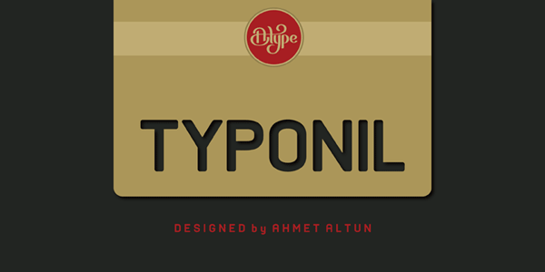 Typonil - Sans Font Family by Ahmet Altun