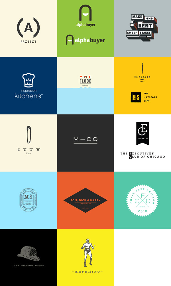 Various Logo Designs by Mike McQuade