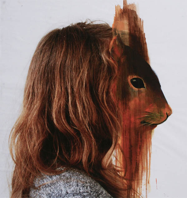 Acrylic Animal Portraits on Photos by Charlotte Caron