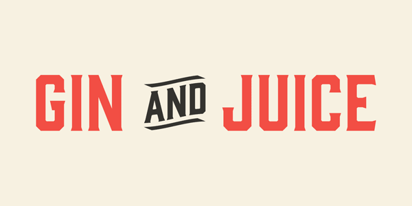 This is a stylish typeface inspired by old serifs and whiskey or gin labels.