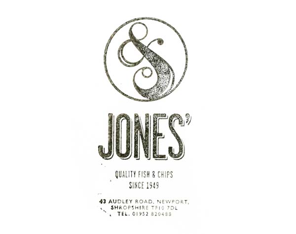 Jones Logo - Stamp Design by Andreas Neophytou