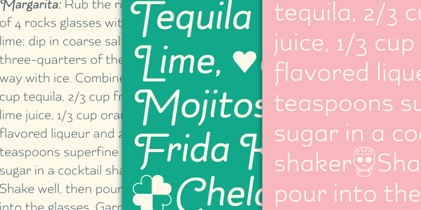 Kahlo Rounded Font Family by Latinotype