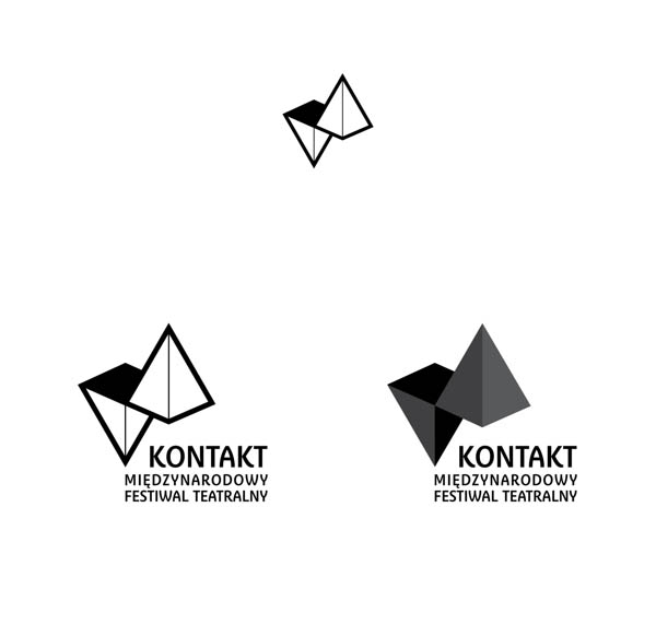Kontakt – International Theatre Festival - Logo Design by Radek Staniec