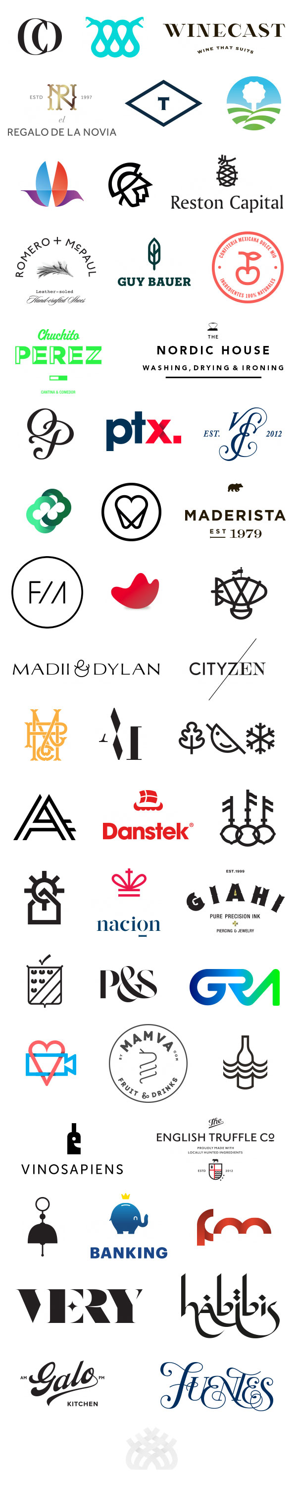 Logos and Logotypes by Anagrama