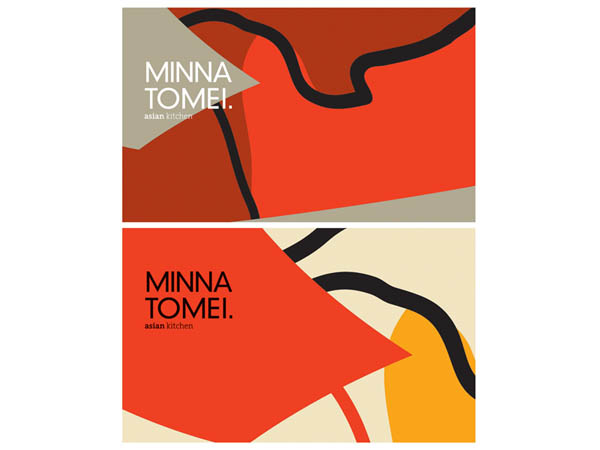 Minna Tomei - Asian Kitchen - Restaurant Branding by Koniak Design
