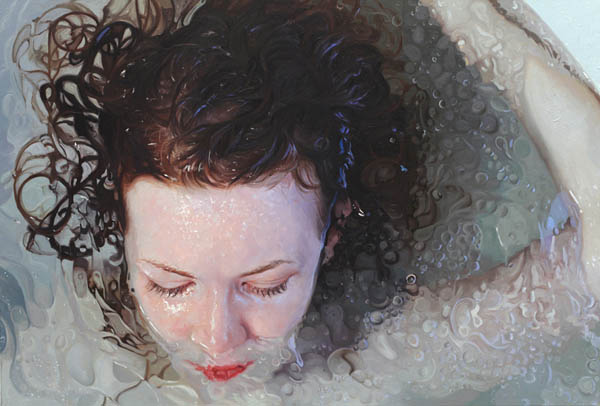 Reserve oil painting on linen by Alyssa Monks, 2011