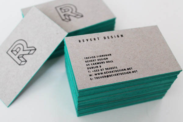 Revert Design - Business Cards by Trevor Finnegan