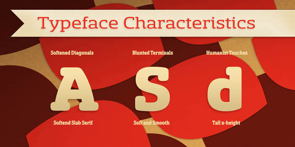 Sancoale Slab Soft – Typeface Characteristics