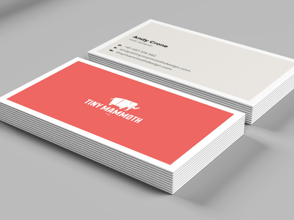 Tiny Mammoth - Business Cards