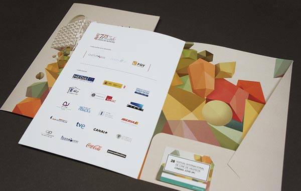28th Cinema Jove Film Fest - Printed Collateral Design by Casmic Lab