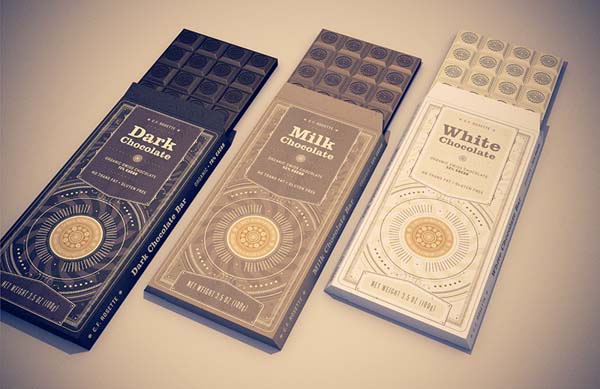 Chocolates Packaging Design by Alex Varanese