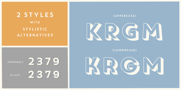 Core Circus Font - Layered Type Family By S-Core