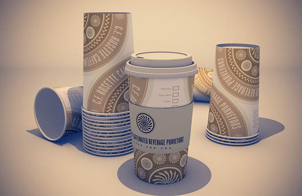 Cups Design and Illustration by Alex Varanese