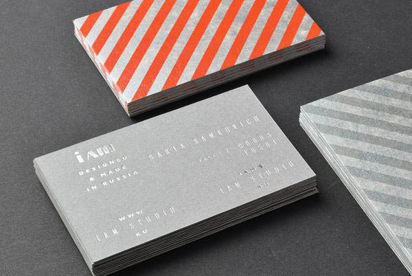 I AM - Russion Fashion Label Identity by The Bakery Design Studio