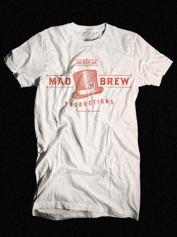 Mad Brew T-Shirt Design by Adam Hill