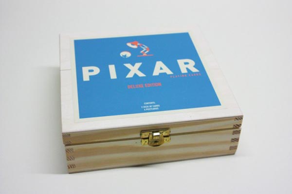 Pixar Playing Cards Box by Chris Anderson