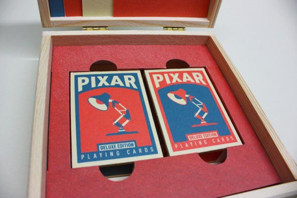 Pixar Playing Cards Set by Chris Anderson