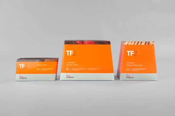 TF2+ from Tony Ferguson - Packaging Design by Maud