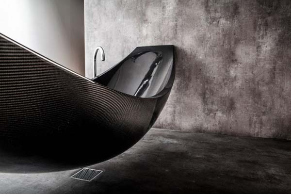 Vessel Bathtub - Interior Design by Splinter Works