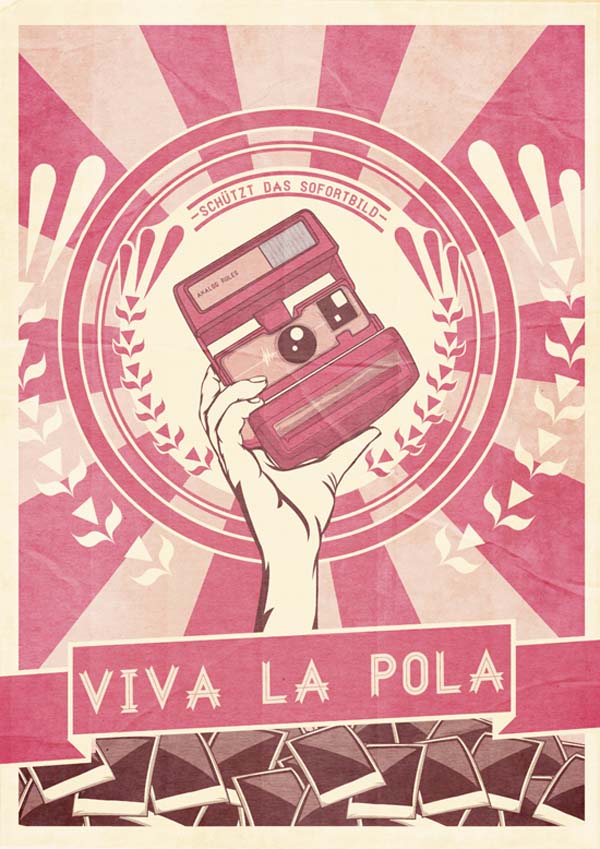 Viva La Pola- Retro Poster Illustration by Nick Schmidt