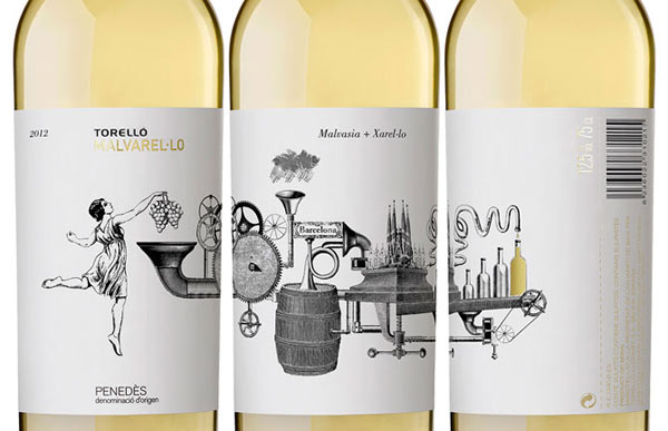 Wine Labels - Illustration by Alessandro Maffioletti