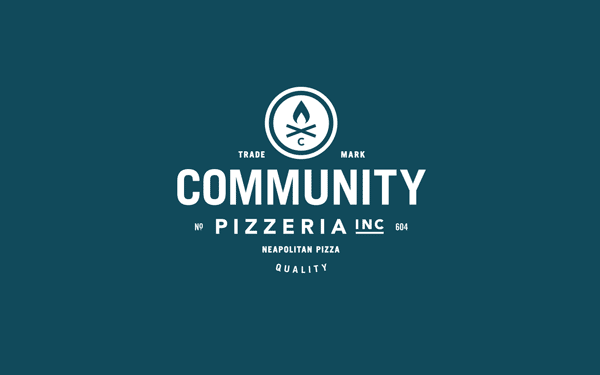 Community Pizzeria - Visual Identity by Foundry Co.