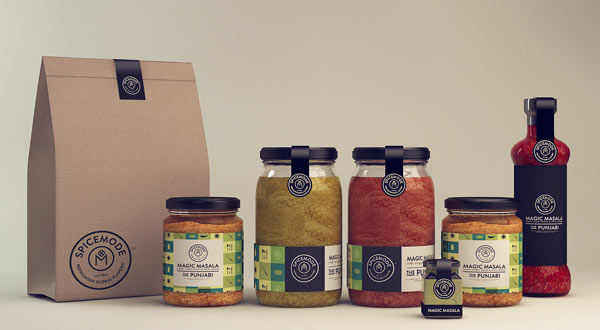 Spicemode Packaging Design by Isabela Rodrigues - Sweety Branding Studio
