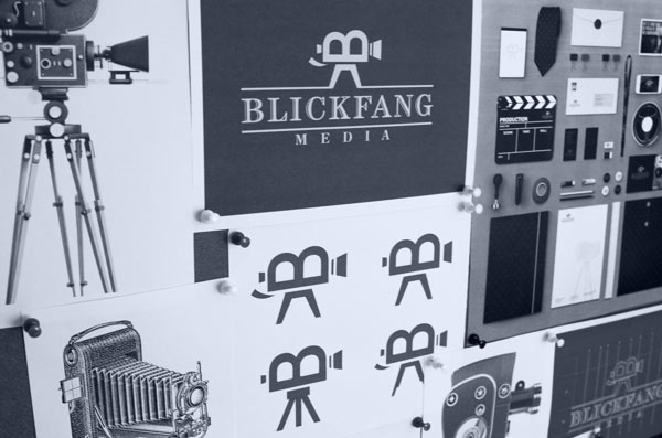 Blickfang Media - Visual Identity by Ramin Nasibov