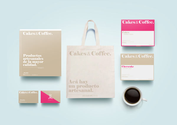 Cakes & Coffee Brand Identity by Empatía ® Studio