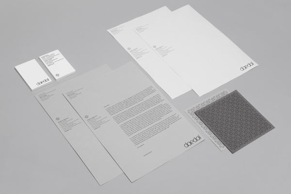 Daedal Architecture - Stationery Design by Mike Collinge