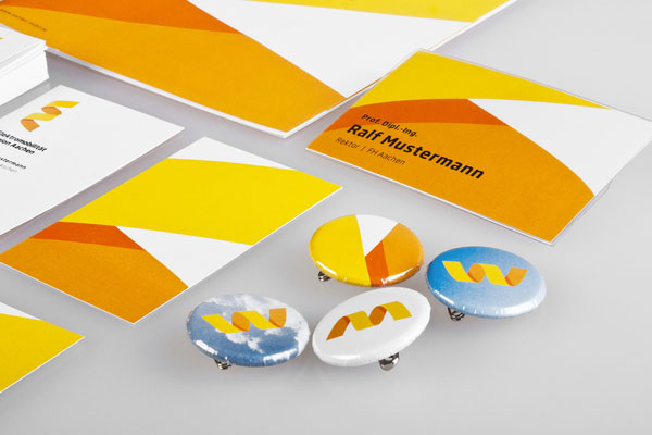 Elektromobilität Region Aachen - Business Cards and Buttons