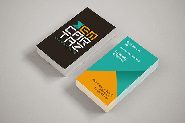 Em Cartaz - Business Card Design by Kempeli Design e Comunicação